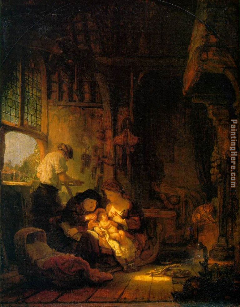 Rembrandt Holy Family